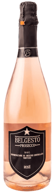 Belgesto Prosecco Rosé | Italië | gemaakt van de druiven Glera en Pinot Nero