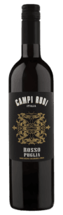 Campi Rudi | Rosso Puglia | Italië | gemaakt van de druiven Negroamaro, nero di troia, Primitivo en Sangiovese