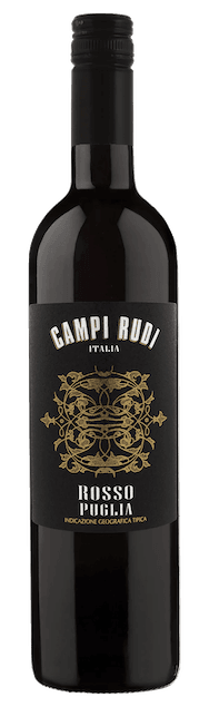 Campi Rudi | Rosso Puglia | Italië | gemaakt van de druiven Negroamaro, nero di troia, Primitivo en Sangiovese