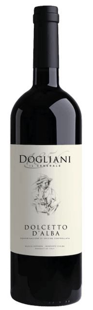 Dogliani il Generale Dolcetto D'Alba DOC | Italië | gemaakt van de druif Dolcetto