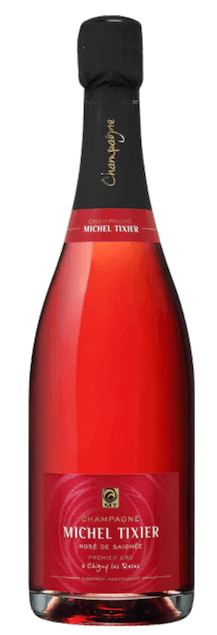 Michel Tixier Champagne Rosé de Saignée Premier Cru | Frankrijk | gemaakt van de druif Pinot Meunier