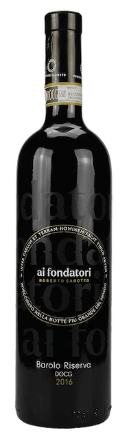 Roberto Sarotto - Ai Fondatori Barolo Riserva | Italië | gemaakt van de druif Nebbiolo