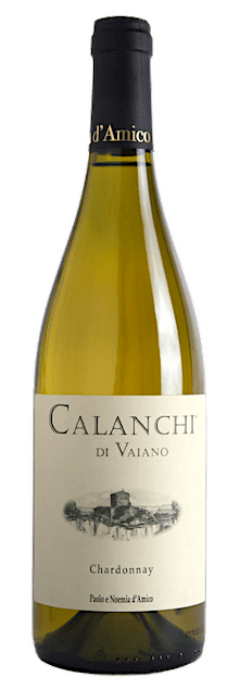 Paolo e Noemia D'Amico Calanchi di Vaiano chardonnay | Italië | gemaakt van de druif Chardonnay