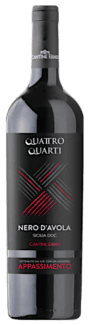 Quattro Quarti Nero D'avola Appassimento | Italië | gemaakt van de druif Nero d'Avola