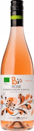 BIO Rosé Bouquet Melnik Mavrud Biologische Wijn | Bulgarije | gemaakt van de druiven Bouquet, Mavrud en Melnik