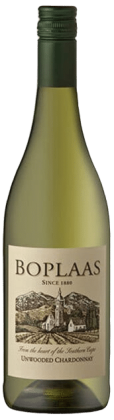 Boplaas Chardonnay Unwooded | Zuid-Afrika | gemaakt van de druif Chardonnay