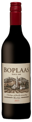 Boplaas Merlot | Zuid-Afrika | gemaakt van de druif Merlot