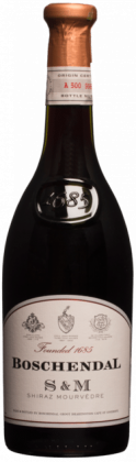 Boschendal 1685 S&M Shiraz Mourvedre | Zuid-Afrika | gemaakt van de druiven Mourvèdre en Shiraz