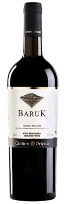 Cantina Ortenzi Baruk Rosso Piceno DOC - bio | Italië | gemaakt van de druiven Lacrima, Montepulciano en Sangiovese