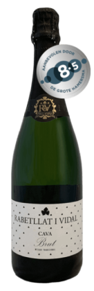 Cava Rabetllat i Vidal Brut | Spanje | gemaakt van de druiven Macabeo en Xarello