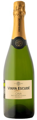 Cava Vinya Escudé Daurat Ecologicó reserva brut nature | Spanje | gemaakt van de druiven Macabeo, Parellada en Xarello