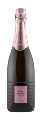 Cave Amadeu Brut Rosé | Brazilië | gemaakt van de druif Pinot Noir