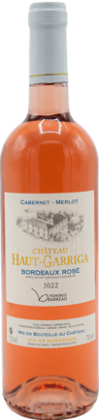 Chateau Haut-Garriga Bordeaux Rosé | Frankrijk | gemaakt van de druif Merlot