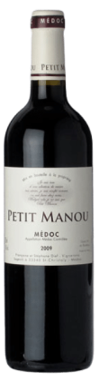 Clos Petit Manou | Frankrijk | gemaakt van de druiven Cabernet Franc, Cabernet Sauvignon, Merlot en Petit Verdot