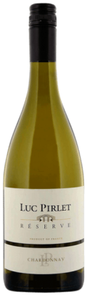 Domaine Luc Pirlet Chardonnay Réserve | Frankrijk | gemaakt van de druif Chardonnay