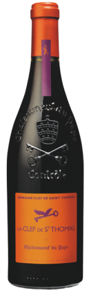 La Clef de St Thomas Châteauneuf-du-Pape Rouge AOP | Frankrijk | gemaakt van de druiven Grenache Noir, Mourvèdre en Syrah