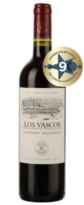 Los Vascos Cabernet Sauvignon | Chili | gemaakt van de druif Cabernet Sauvignon