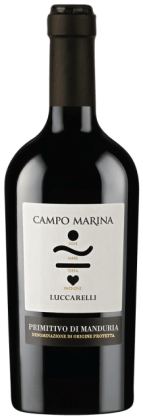 Luccarelli Campo Marina Primitivo Di Manduria | Italië | gemaakt van de druif Primitivo