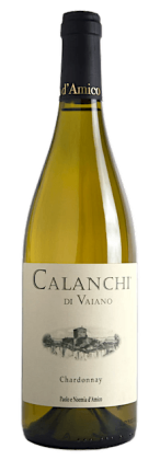 Paolo e Noemia D'Amico Calanchi di Vaiano chardonnay | Italië | gemaakt van de druif Chardonnay