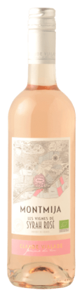 Pays d'Oc Syrah Rosé Montmija (bio) | Frankrijk | gemaakt van de druif Syrah