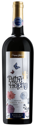 Crama Girboiu Petite Helena Premium White Blend | Roemenië | gemaakt van de druiven Chardonnay en sarba