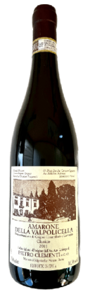 Pietro Clementi Amarone Della Valpolicella Classico DOCG | Italië | gemaakt van de druiven Corvina, Corvinone, Molinara en Rondinella
