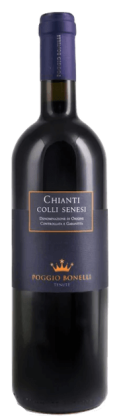 Poggio Bonelli Chianti Colli Senesi DOCG | Italië | gemaakt van de druif Sangiovese