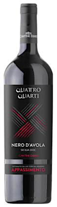 Quattro Quarti Nero D'avola Appassimento | Italië | gemaakt van de druif Nero d'Avola