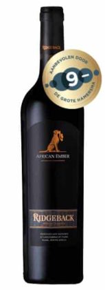 Ridgeback African Ember | Zuid-Afrika | gemaakt van de druiven Grenache Noir, Mourvèdre, Shiraz en Viognier