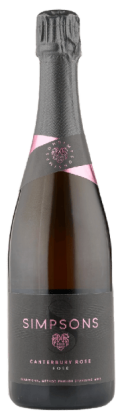 Simpsons Canterbury Rose Sparkling Rosé | Verenigd Koninkrijk | gemaakt van de druif Pinot Noir