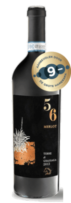 Terre di Grassaga Cinquantisei Merlot | Italië | gemaakt van de druif Merlot