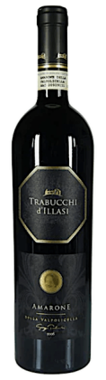 Trabucchi d'Illasi Amarone della Valpolicella DOCG | Italië | gemaakt van de druiven Corvina, Corvinone en Rondinella