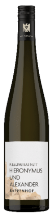 Weingut Rappenhof Riesling Kabinett Hieronymus und Alexander VDP Gutswein | Duitsland | gemaakt van de druif Riesling