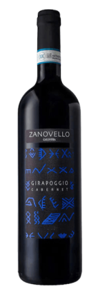 Zanovello Cabernet Girapoggio - Ca'Lustra | Italië | gemaakt van de druif Cabernet Franc